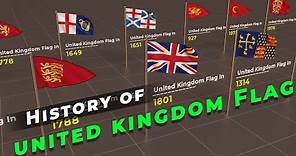 History of United Kingdom Flag | Timeline of UK Flag | Flags of the world