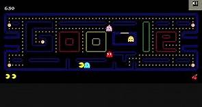 [4K] Pac-Man Google Doodle Web Game, 30th Anniversary Full Playthrough