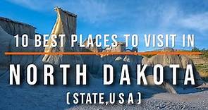 10 Best Places to Visit in North Dakota, USA | Travel Video | Travel Guide | SKY Travel