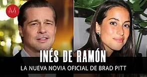 ¿Quién es Inés de Ramón, la nueva NOVIA OFICIAL de Brad Pitt?