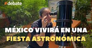 El 14 de octubre, México vivirá en una fiesta astronómica