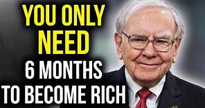 Any POOR person who does this becomes RICH in 6 Months | Warren Buffett