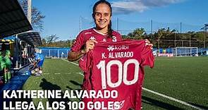 Katherine Alvarado llegó a los 100 goles con Saprissa