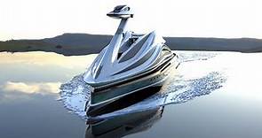 Nasce dal genio italiano il futuristico mega-yacht a forma di cigno | Insider Italiano