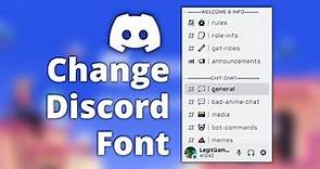 [Outdated] How to Change Discord Font