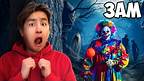 Last To SCREAM at 3AM wins - Scary Challenge!! Zhong & Kat