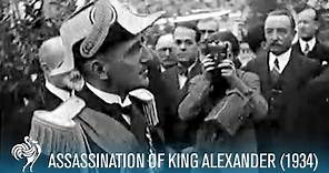Assassination of King Alexander I of Yugoslavia & Louis Barthou (1934) | British Pathé