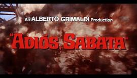 ADIOS SABATA Original 1970 MGM Trailer
