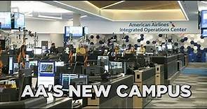 Take a tour of the new American Airlines main campus
