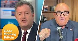 Piers and Rudy Giuliani Clash over Donald Trump's Tweets | Good Morning Britain