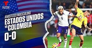 Highlights & Goals: Estados Unidos vs. Colombia 0-0 | USMNT | Telemundo Deportes