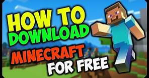 How to download minecraft (PC - APK) for free!