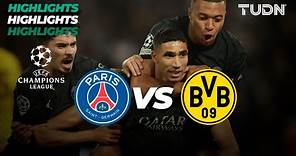 París Saint-Germain vs Dortmund- HIGHLIGHTS | UEFA Champions League 2023/24 | TUDN