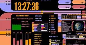 Star Trek LCARS Desktop Resource Monitor Installation Tutorial