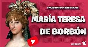 Biografía de María Teresa de Borbón y Vallabriga - Condesa de Chinchòn y esposa de Manuel Godoy.