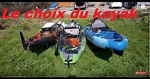 kayak de pêche, lequel choisir ?!