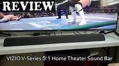 VIZIO V-Series 5.1 Home Theater Sound Bar - Review 2024