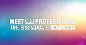 Meet our professional undergraduate lecturers | The University of Law