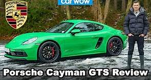 Porsche Cayman GTS 2021 review - 0-60mph, 1/4-mile & drifted in snow!