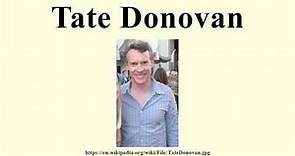 Tate Donovan