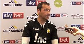 WATCH: Colin Calderwood previews United's trip to Morecambe.