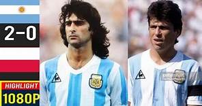 Argentina 2 x 0 Poland (Kempes, Passarella) ●1978 World Cup Extended Goals & Highlights HD 1080