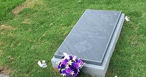 Gravesite of Duane Allman and Gregg Allman, Macon, GA. ROSE HILL Cemetery