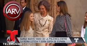 Así va el pleito entre la reina Letizia y doña Sofía| Al Rojo Vivo | Telemundo