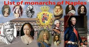 List of monarchs of Naples