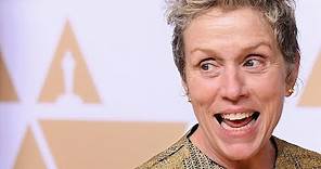 Frances McDormand explains Inclusion Rider at Oscars - Full Backstage Speech