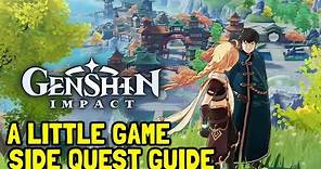 Genshin Impact A Little Game Side Quest Guide