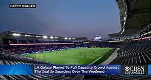 LA Galaxy Played To Full Capacity Crowd Saturday At Dignity Health Sports Park