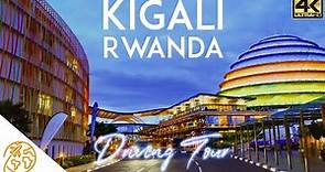 Kigali Rwanda City 4k Driving tour Capital of Rwanda