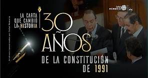 30 años de la Constitución de 1991. Memoria en contexto