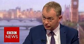 Tim Farron (FULL) interview with Andrew Marr - BBC News