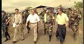 Reunión Presidente Pastrana con Comando de las FARC -EP- 8 y 9 de febrero de 2001-