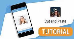 Cut and Paste: How to Use The App