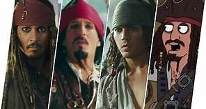 Jack Sparrow Evolution in Movies & TV