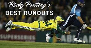 Ricky Ponting Run Out Compilation - Some of the Best Run Outs of All Time