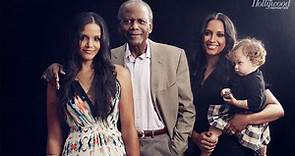 Father’s Day: Sidney Poitier with Daughters Sydney Tamiia Poitier and Anika Poitier