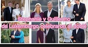 Stephanie y Guillermo de Luxemburgo, celebran su décimo aniversario. ♥️👑👸🤴🎉