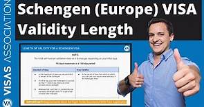 Schengen Visa Length of Validity (Europe Visa)