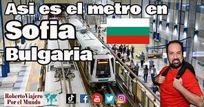 Asi es el metro en Sofia Bulgaria