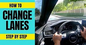 How To Change Lanes - What You Need To Know To Pass The Driving Test