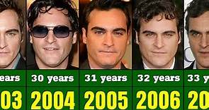 Joaquin Phoenix from 1995 to 2023