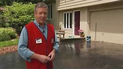 Lowe's and QPR Professional Grade Driveway Sealer Instructional Video