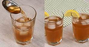 Tè freddo al limone fatto in casa: la soluzione ideale per rinfrescarsi nelle giornate afose!