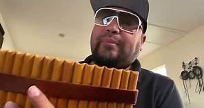 pan flute tutorial - lesson 1 - how to place and blow - english version