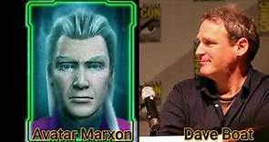 Character and Voice Actor - Supreme Commander - Avatar Marxon - Dave Boat