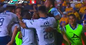 Gol de Brayan Angulo | Tigres 0-1 Puebla | Liga BBVA MX - Apertura 2023 - Jornada 1